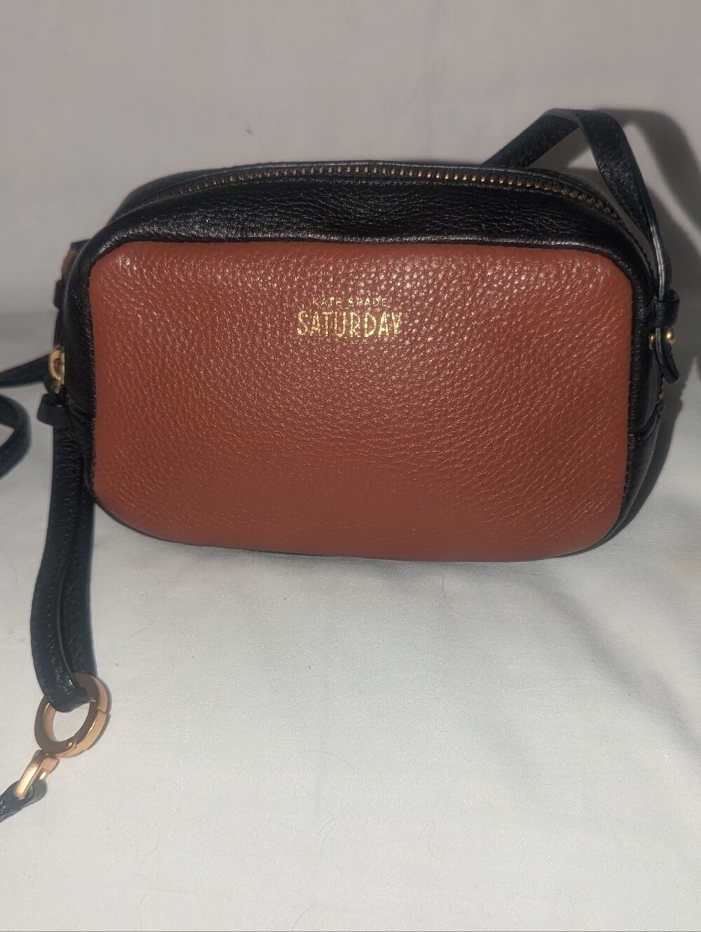 Kate Spade Saturday Mini Crossbody in Brown and Black